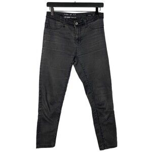 B.Young Jeans Womens Size 29/34 Black Low Waist Slim Fit Denim Pants Casual